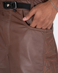 VENENO SHORT CUERO BROWN SHEATH