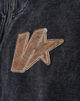 VENENO BUZO ZIPPER LEATHER COW