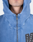 VENENO BUZO ZIPPER SHARK BLUE VN-0468