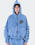 VENENO BUZO ZIPPER SHARK BLUE VN-0468