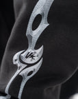 VENENO BUZO ZIP UP GRUNGE BONES
