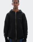 VENENO BUZO ZIP UP GRUNGE BONES