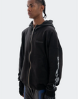 VENENO BUZO ZIP UP GRUNGE BONES