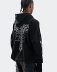 VENENO BUZO ZIP UP GRUNGE BONES