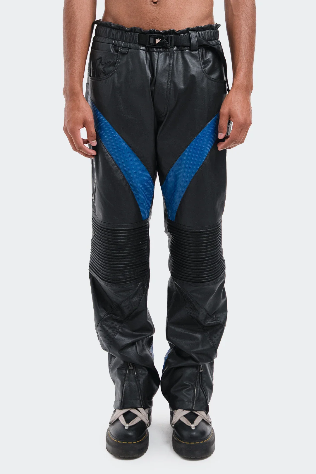 VENENO PANTALON CUERO BIKER GO FASTER
