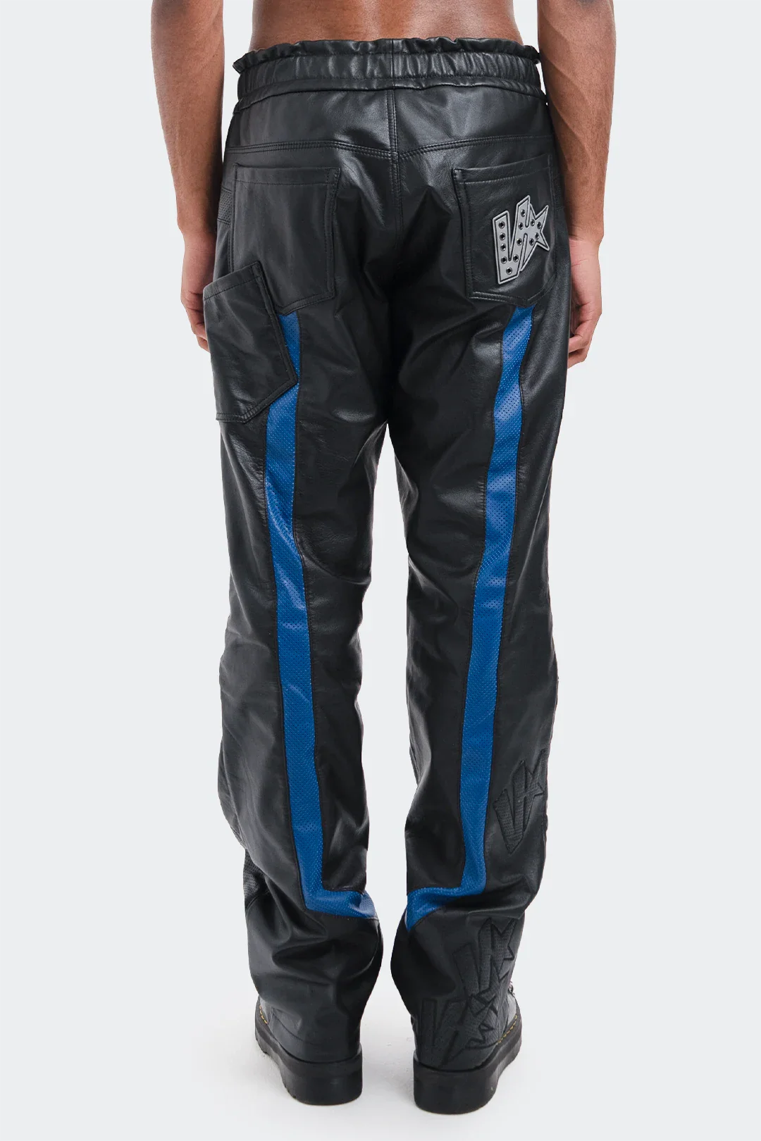 VENENO PANTALON CUERO BIKER GO FASTER