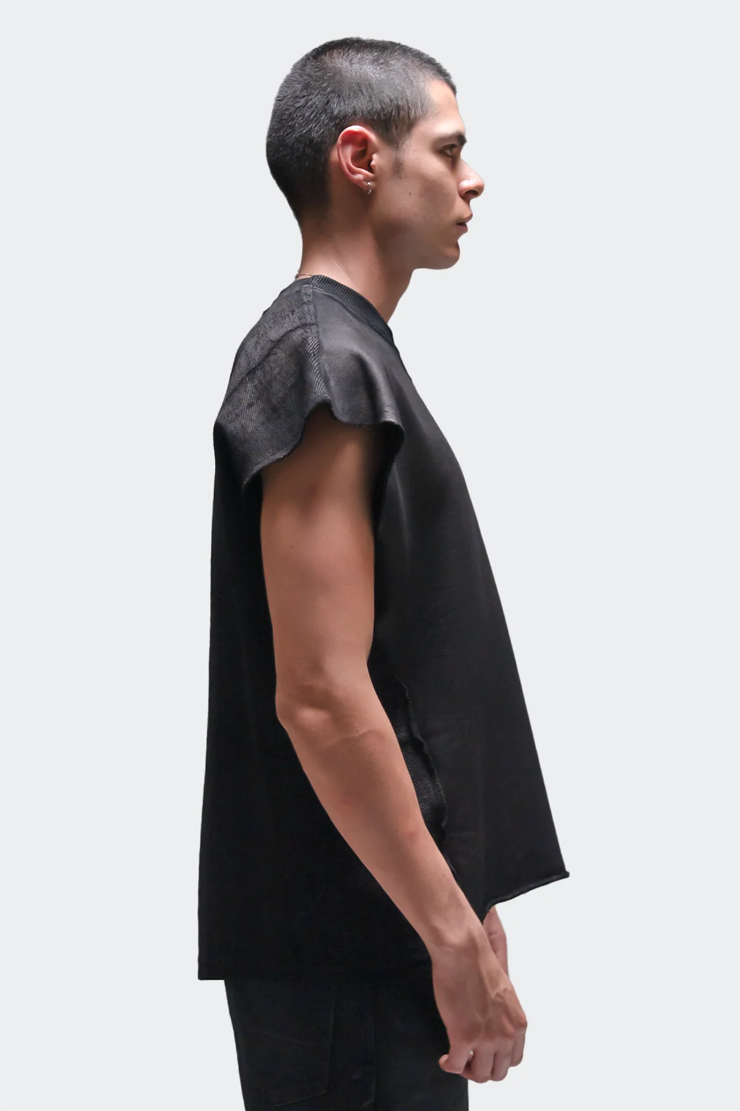 VENENO TANK TOP LEATHER EFFECT