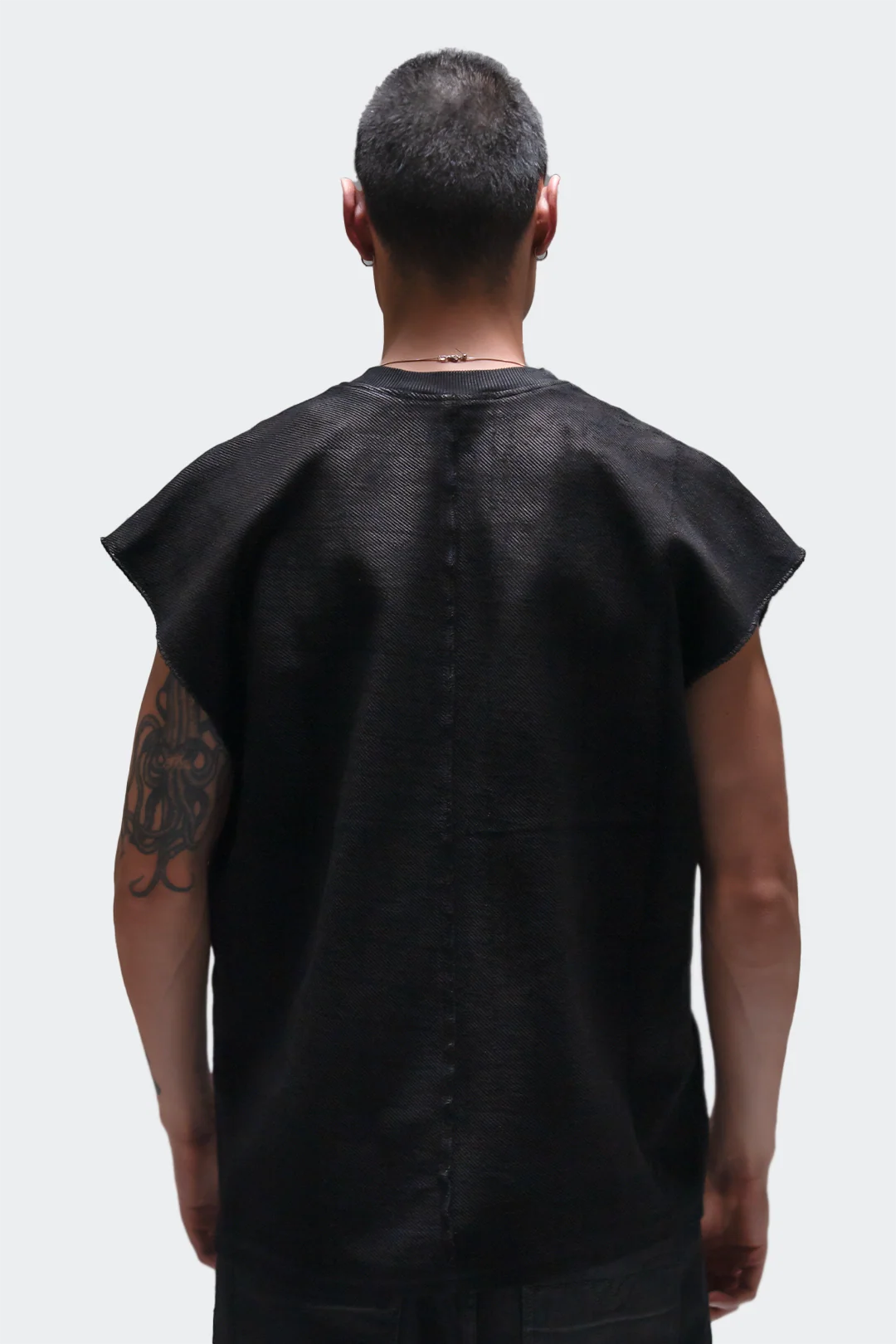 VENENO TANK TOP LEATHER EFFECT