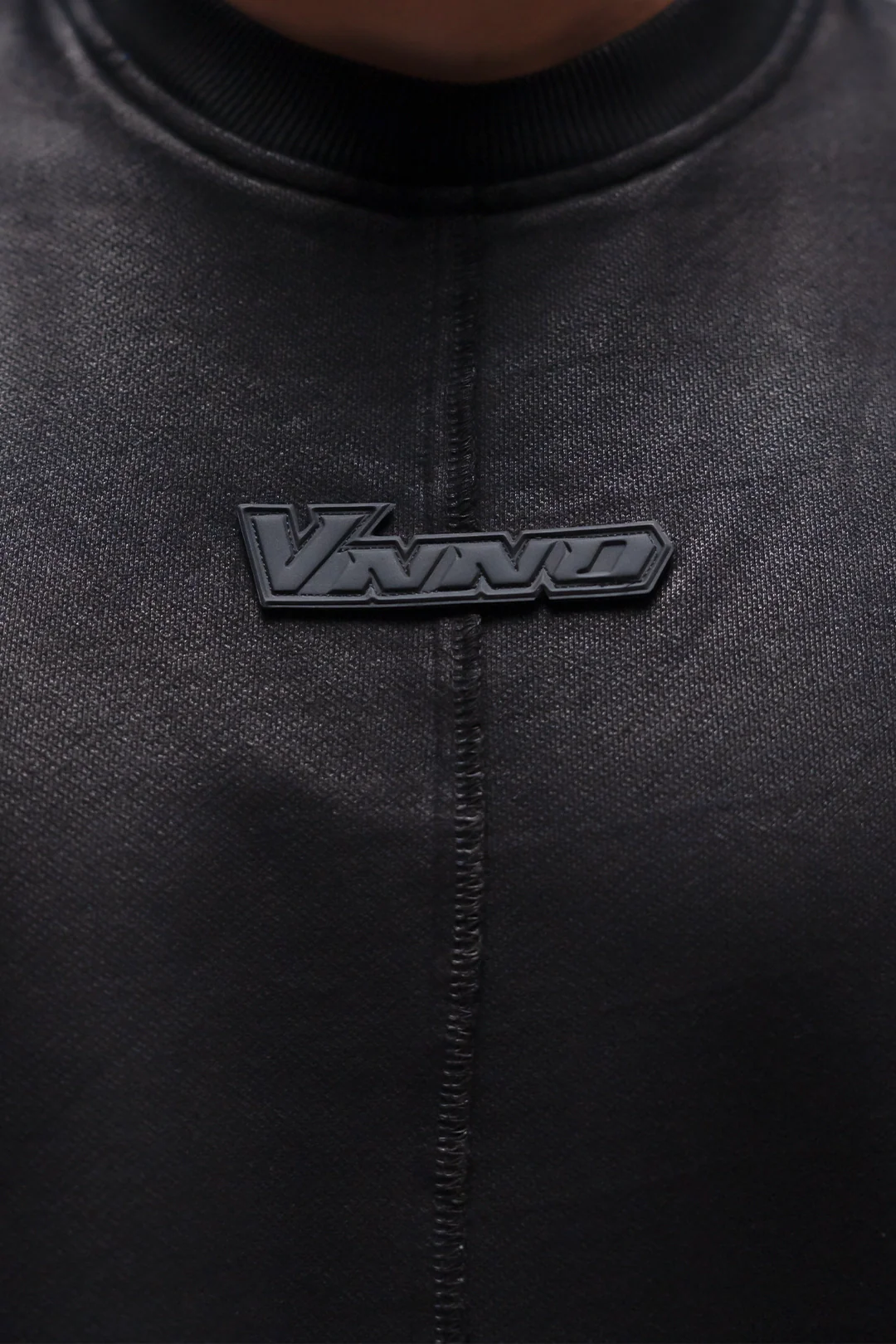 VENENO TANK TOP LEATHER EFFECT