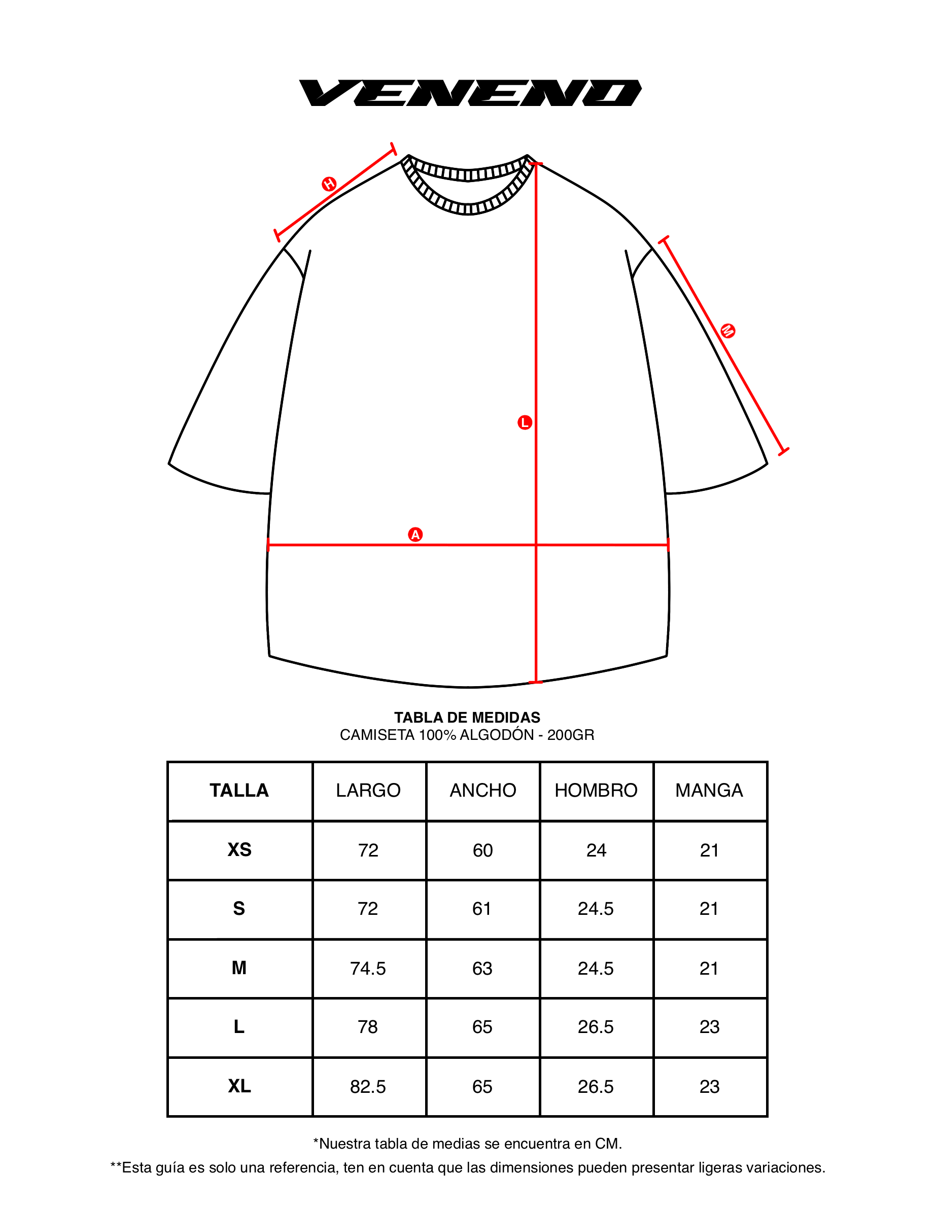 VENENO CAMISETA REMINA