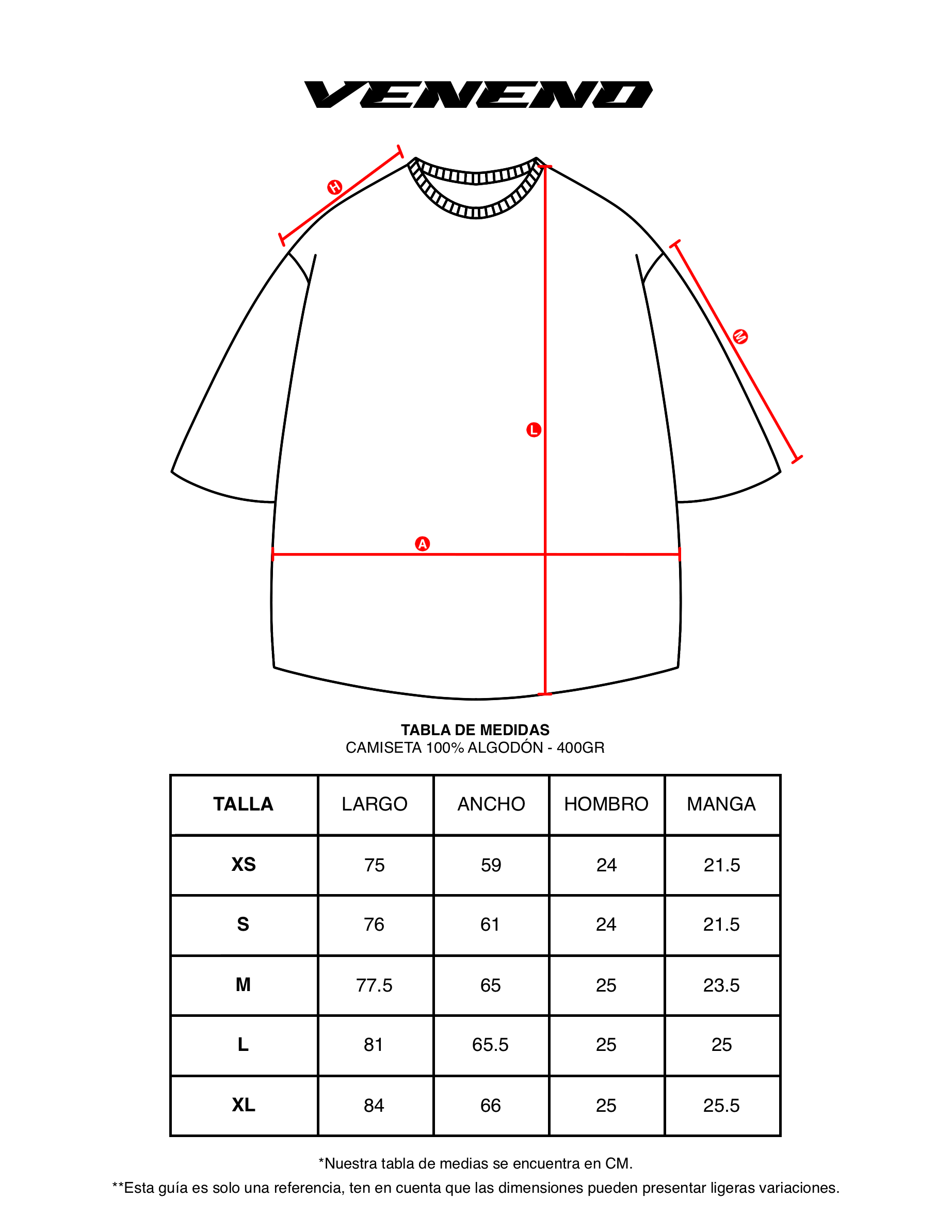 VENENO CAMISETA WW CLASIC - BURDA