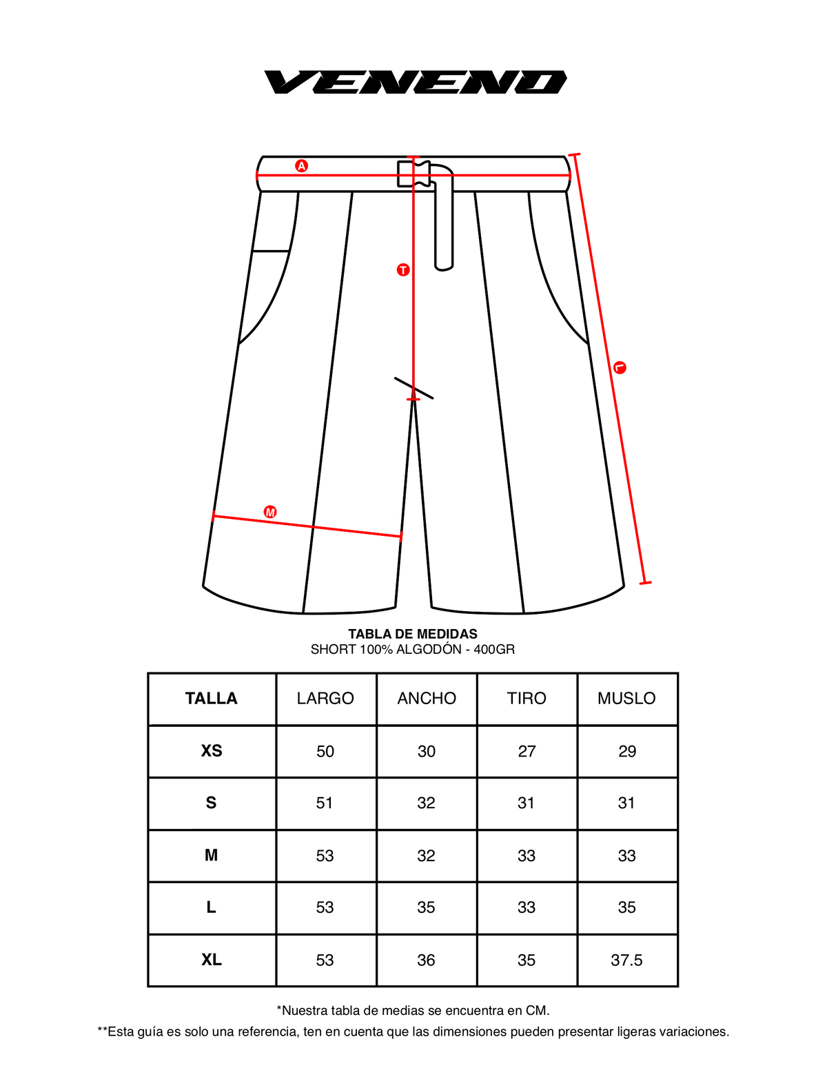 VENENO SHORT ARMY