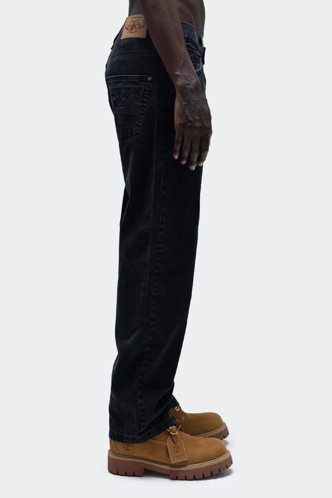 VENENO PANTALON DENIM NEGRO