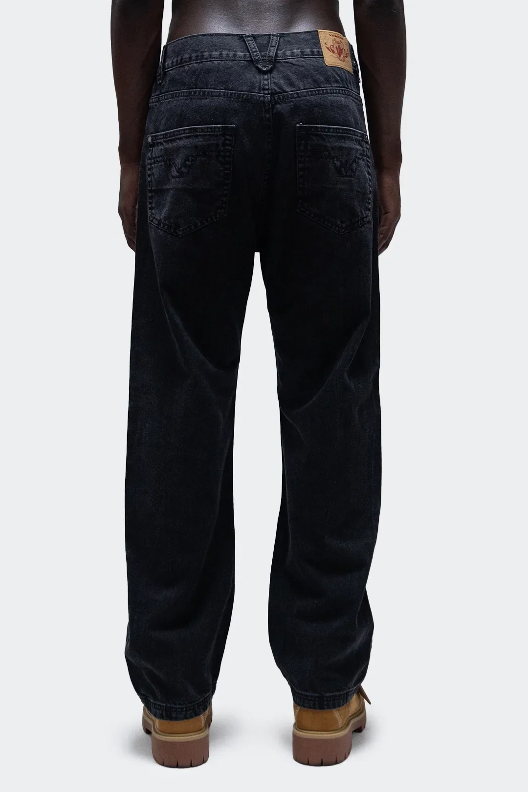 VENENO PANTALON DENIM NEGRO