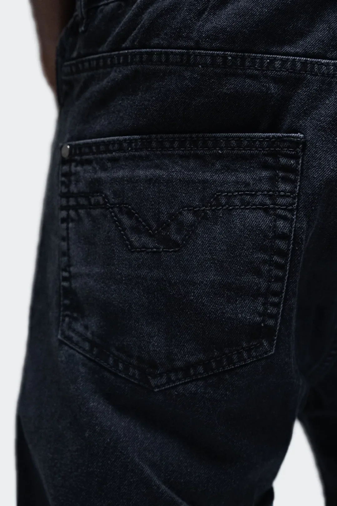 VENENO PANTALON DENIM NEGRO