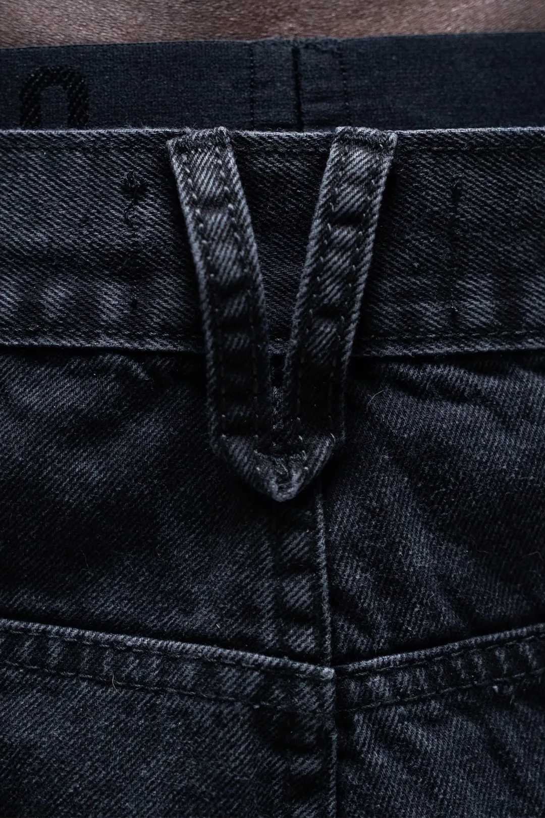 VENENO PANTALON DENIM NEGRO