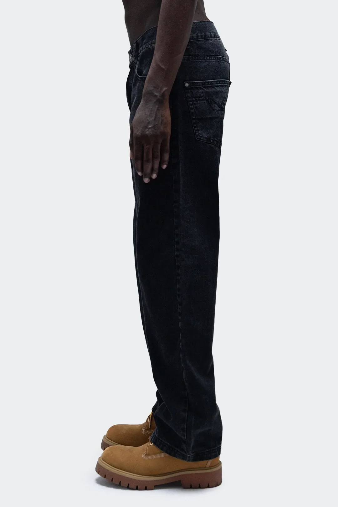VENENO PANTALON DENIM NEGRO