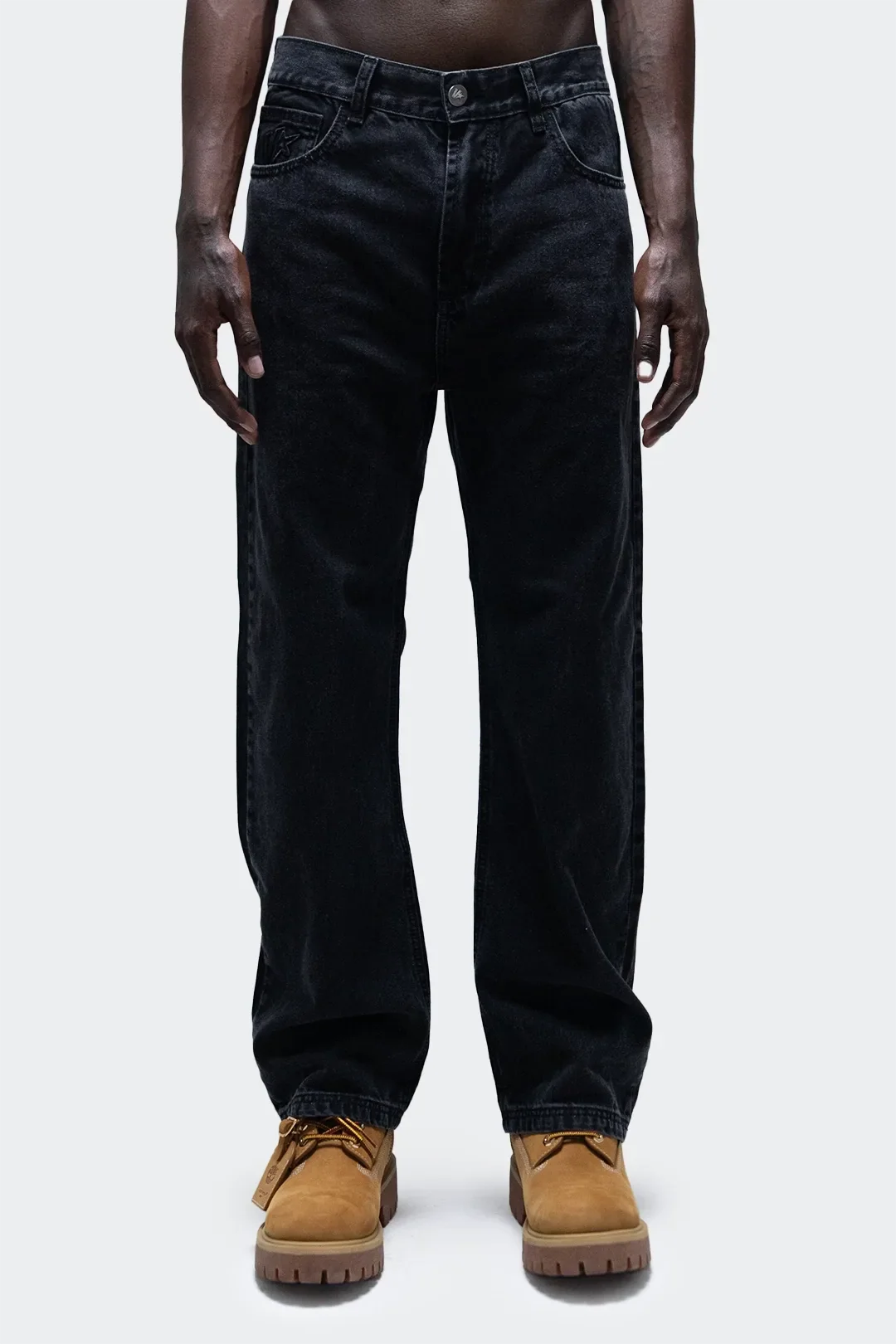 VENENO PANTALON DENIM NEGRO