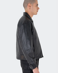 VENENO CHAQUETA DE CUERO NURSE