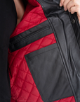 VENENO CHAQUETA DE CUERO NURSE
