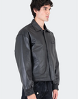 VENENO CHAQUETA DE CUERO NURSE