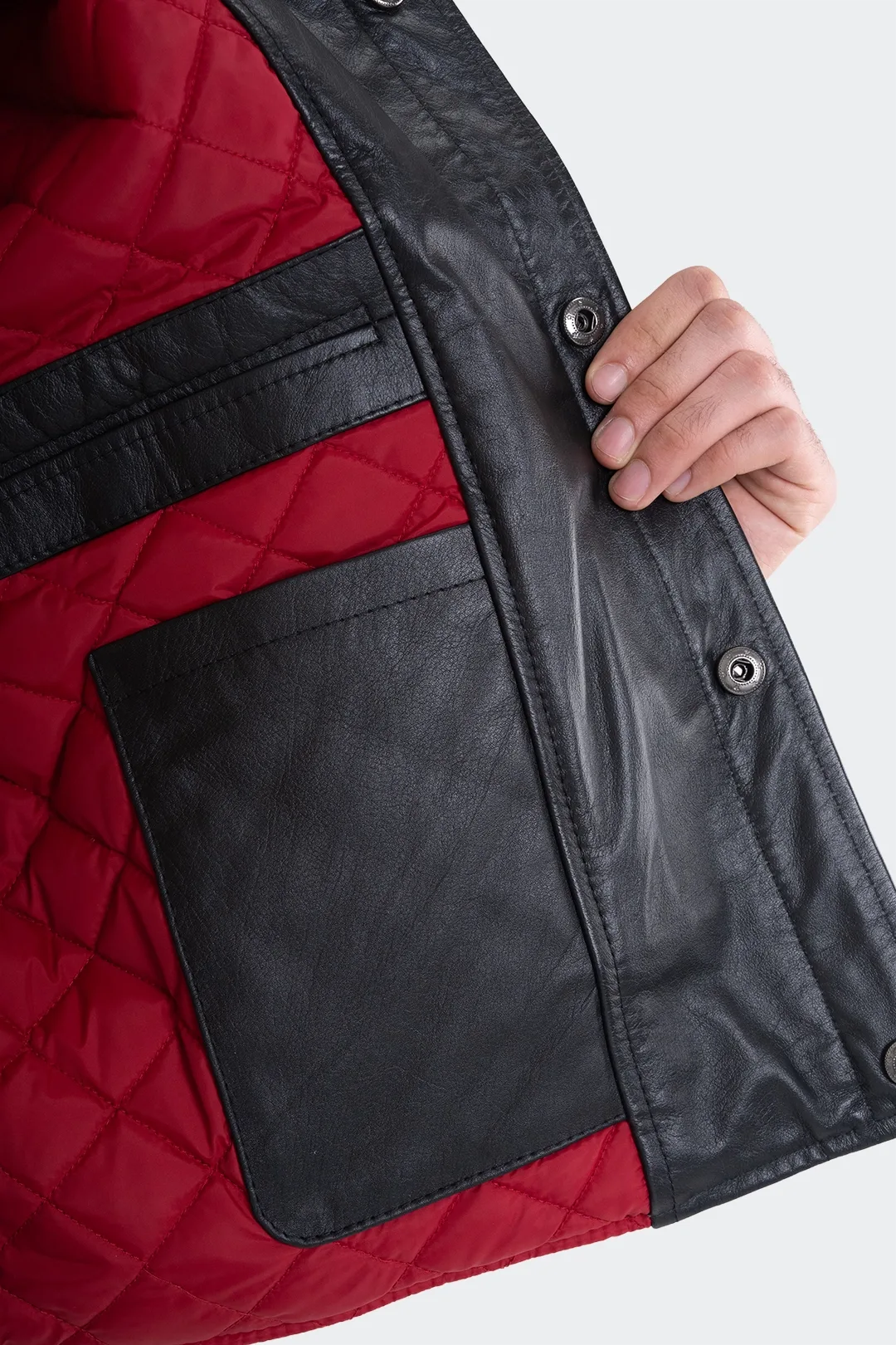 VENENO CHAQUETA DE CUERO NURSE