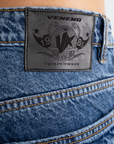 VENENO JEAN TRIPLE WAISTBAND BLUE