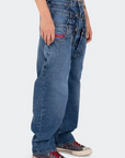 VENENO JEAN TRIPLE WAISTBAND BLUE