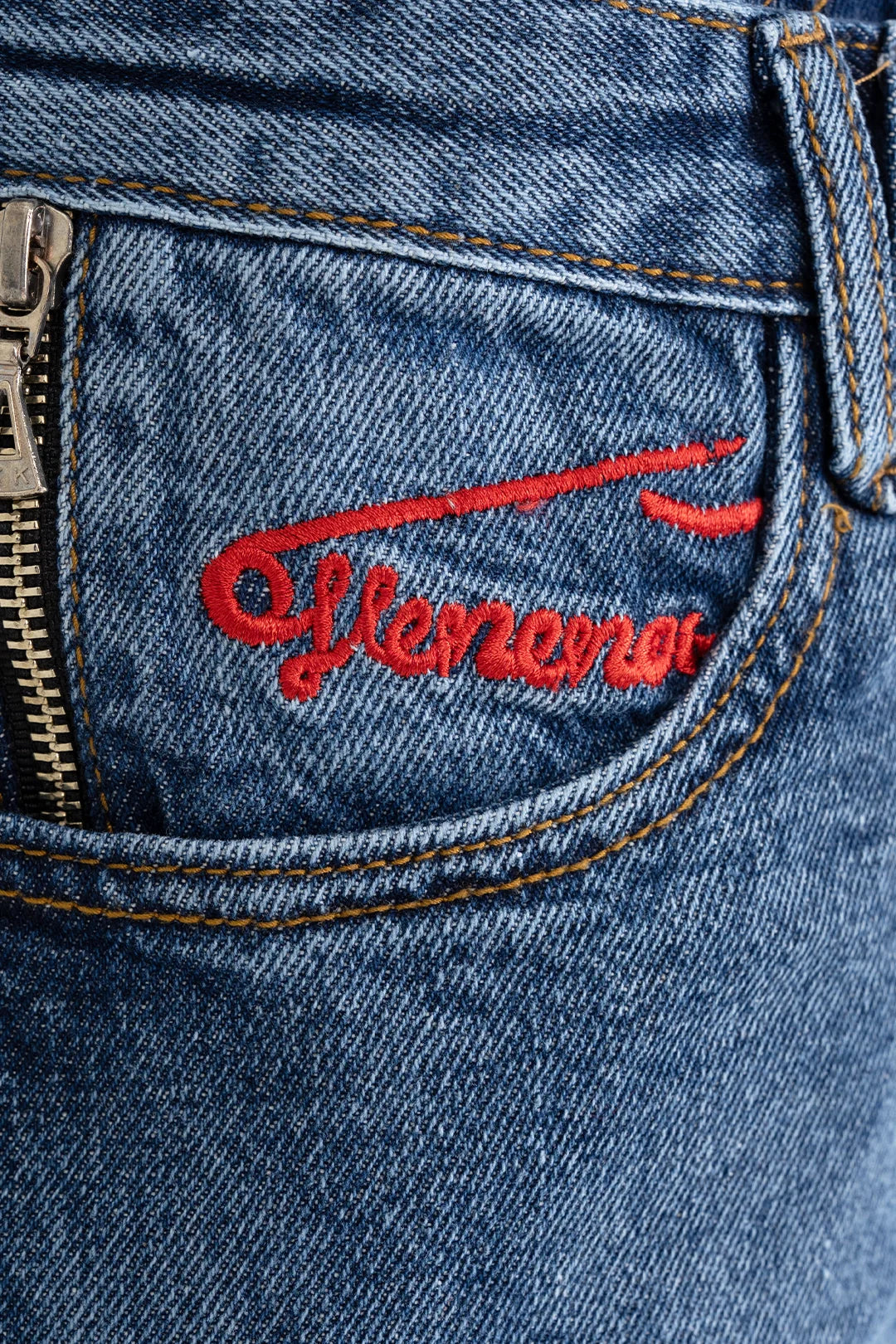 VENENO JEAN TRIPLE WAISTBAND BLUE