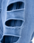 VENENO BUZO ZIPPER SHARK BLUE VN-0468