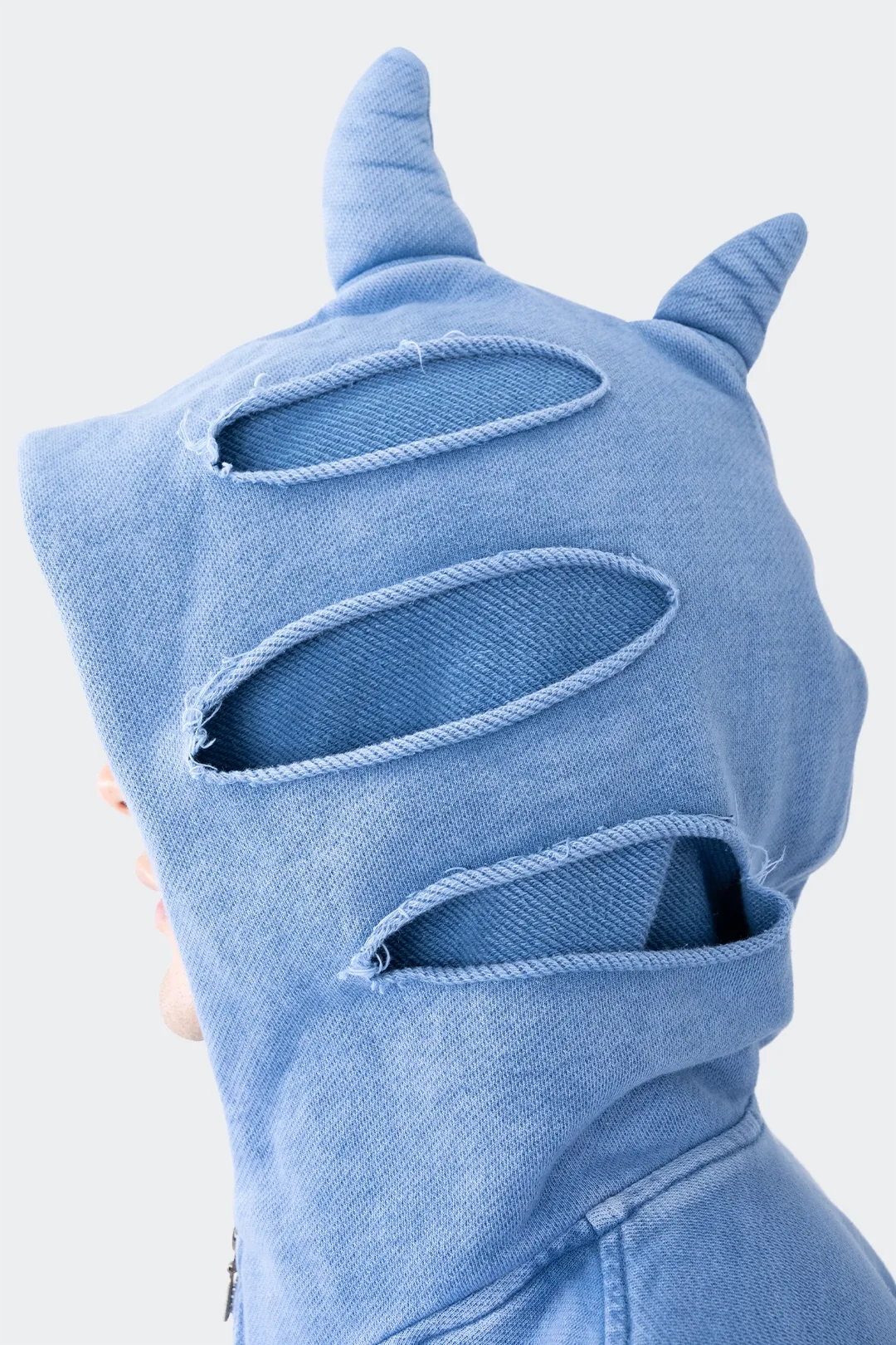 VENENO BUZO ZIPPER SHARK BLUE VN-0468