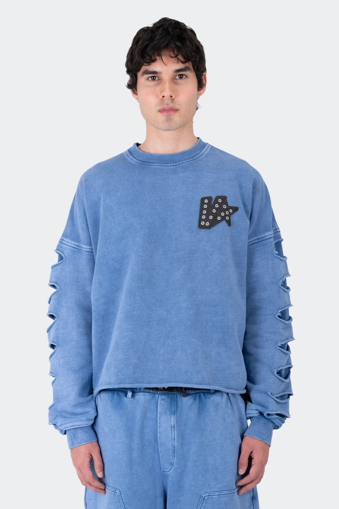 VENENO CREWNECK SHARK BLUE VN-0471