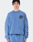 VENENO CREWNECK SHARK BLUE VN-0471