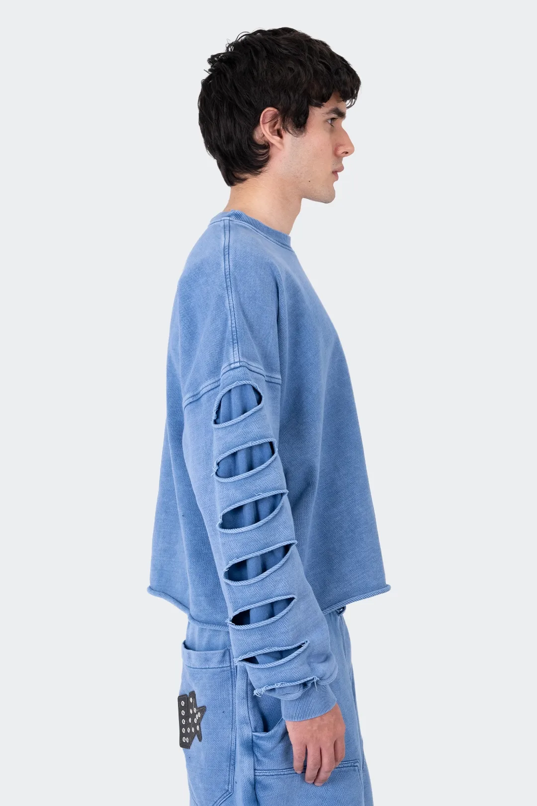 VENENO CREWNECK SHARK BLUE VN-0471