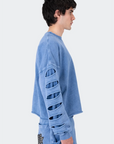 VENENO CREWNECK SHARK BLUE VN-0471
