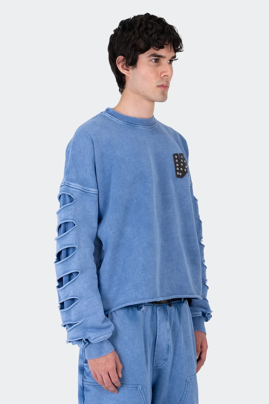 VENENO CREWNECK SHARK BLUE VN-0471