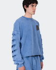 VENENO CREWNECK SHARK BLUE VN-0471