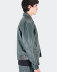 VENENO CHAQUETA DE CUERO EMERALD VIPER VN-0486