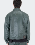 VENENO CHAQUETA DE CUERO EMERALD VIPER VN-0486