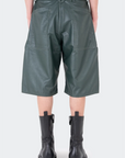 VENENO SHORT DE CUERO EMERALD VIPER VN-0487
