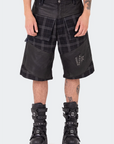 VENENO SHORT DENIM FRAGMENT