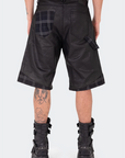 VENENO SHORT DENIM FRAGMENT