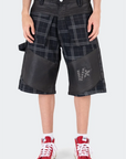 VENENO SHORT DENIM FRAGMENT
