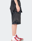 VENENO SHORT DENIM FRAGMENT