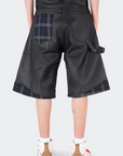 VENENO SHORT DENIM FRAGMENT