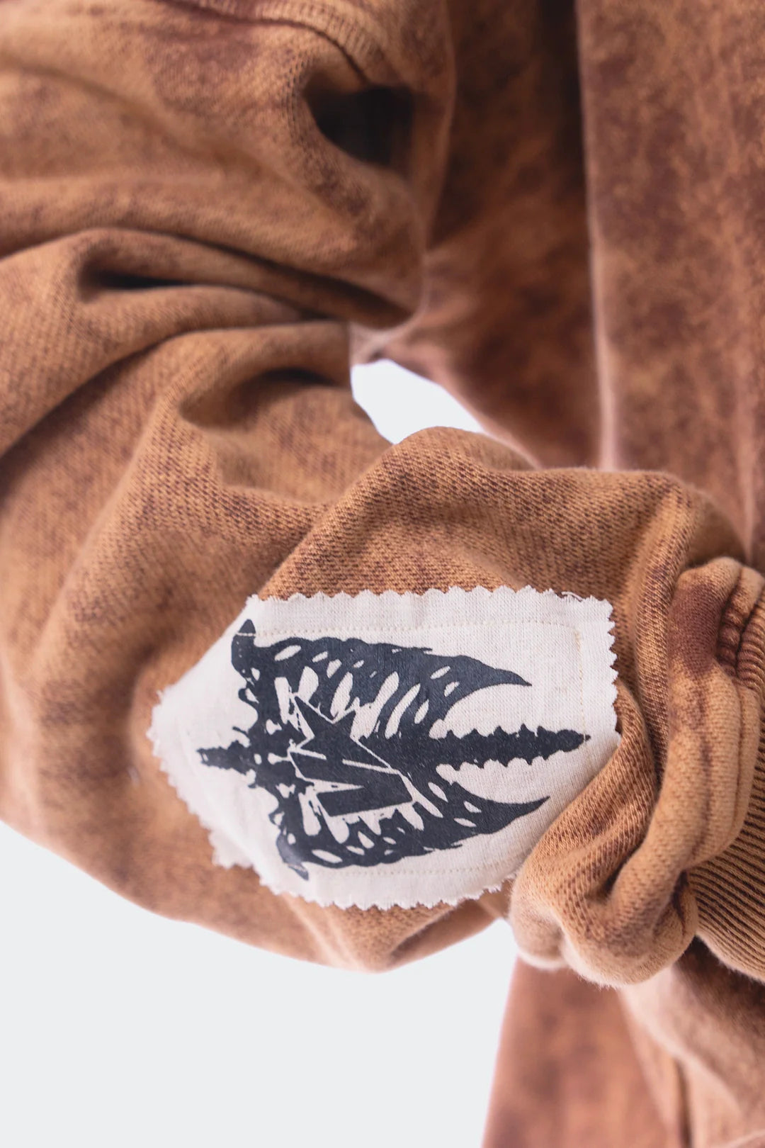 VENENO BUZO ZIPPER HORNS MARRON