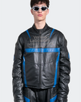 VENENO CHAQUETA CUERO BIKER GO FASTER
