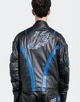VENENO CHAQUETA CUERO BIKER GO FASTER