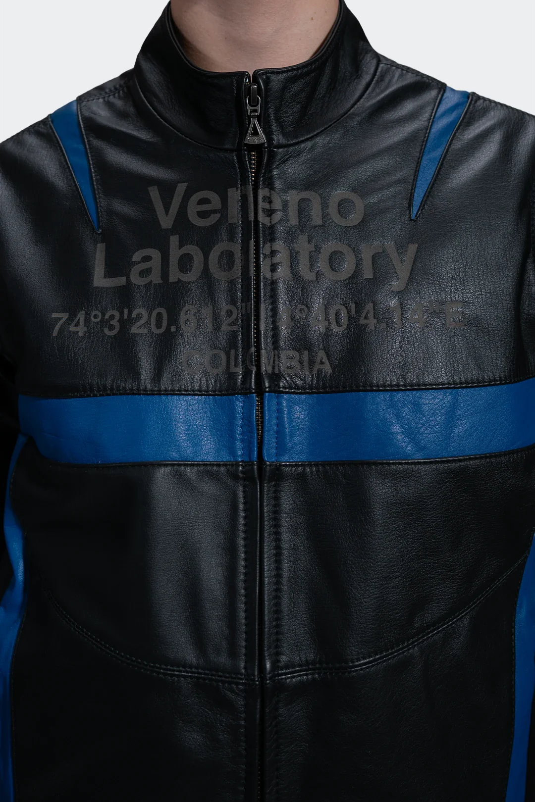 VENENO CHAQUETA CUERO BIKER GO FASTER