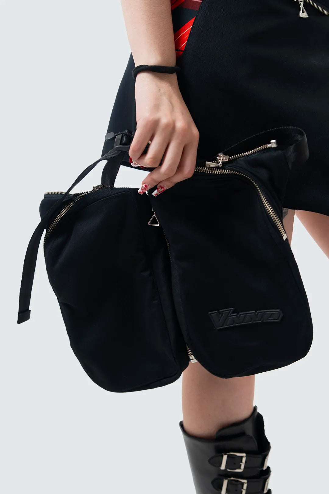 VENENO MINI FALDA ZIPPER BAG - MUJER